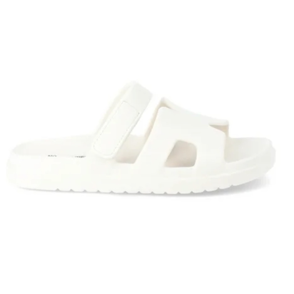 No Boundaries Women's Geo Slide Sandals - Picture 2 of 4